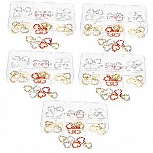 Стразы для ногтей FRCOLOR Сердце 150 шт. - Фото 1