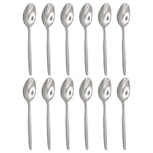 Ложка чайная Argon Tableware Economy из нержавеющей стали, 135 см, серебристая, набор 12 шт - Фото 1