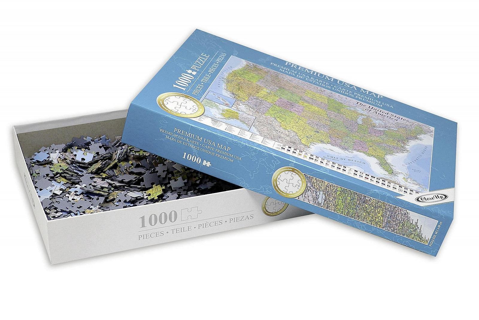 Пазл Close Up USA Premium Map 2021 1000 деталей 68 x 48 см, фото №3