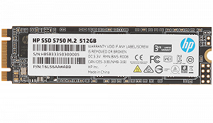 Накопичувач SSD HP S750 M.2 2280 512Gb (16L56AA#ABB) - Фото 1