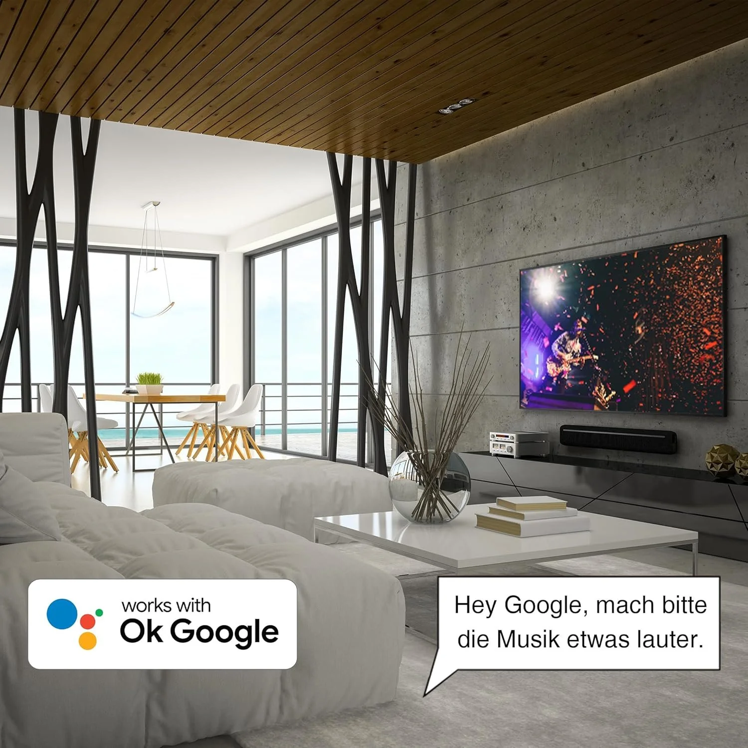 Телевізор 32" Telefunken XF32AN750M / Full HD / 50 Гц / VA / Android TV / Wi-Fi / Bluetooth / T2, фото №4