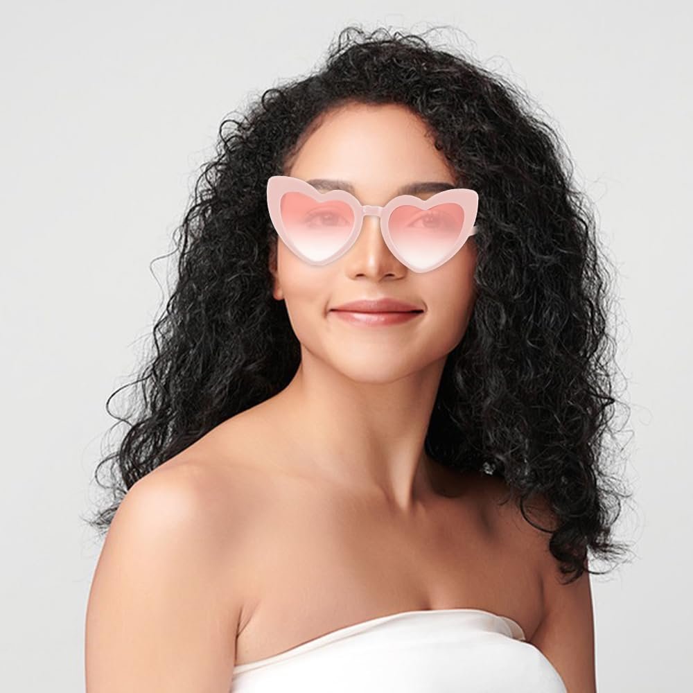 Солнцезащитные Очки Сердце Wzhtuzi Ретро 7 пар, фото №4