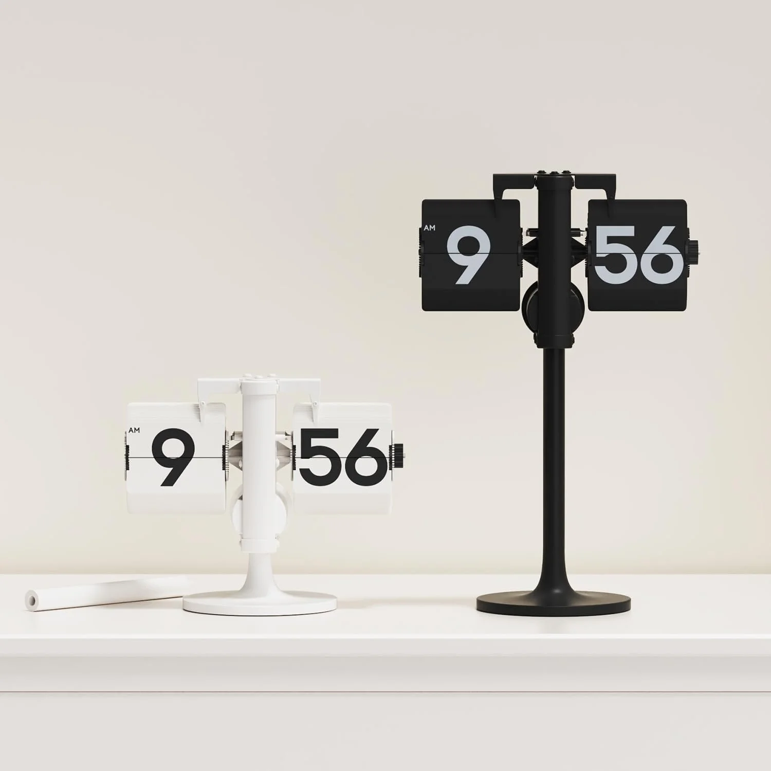 Настольные часы Регулируемые по высоте (Белый) Ретро Винтажный Аналоговый Дизайн Настольные часы на батарейках для дома Гостиной Офиса Школы Отеля, фото №6 Настольные часы Регулируемые по высоте (Белый) Ретро Винтажный Аналоговый Дизайн Настольные часы на батарейках для дома Гостиной Офиса Школы Отеля, фото №6