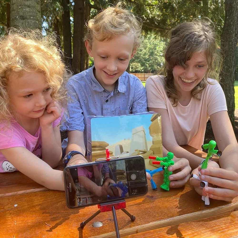 Набір шарнірних фігурок Zing Stikbot Series 4 6 шт. для стоп-моушн анімації в еко-упаковці, фото №6