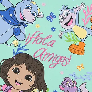 Пуловер DORA The Explorer для девочки, детский свитшот с длинными рукавами, детский хлопковый свитшот synthetic.ua - Фото 1