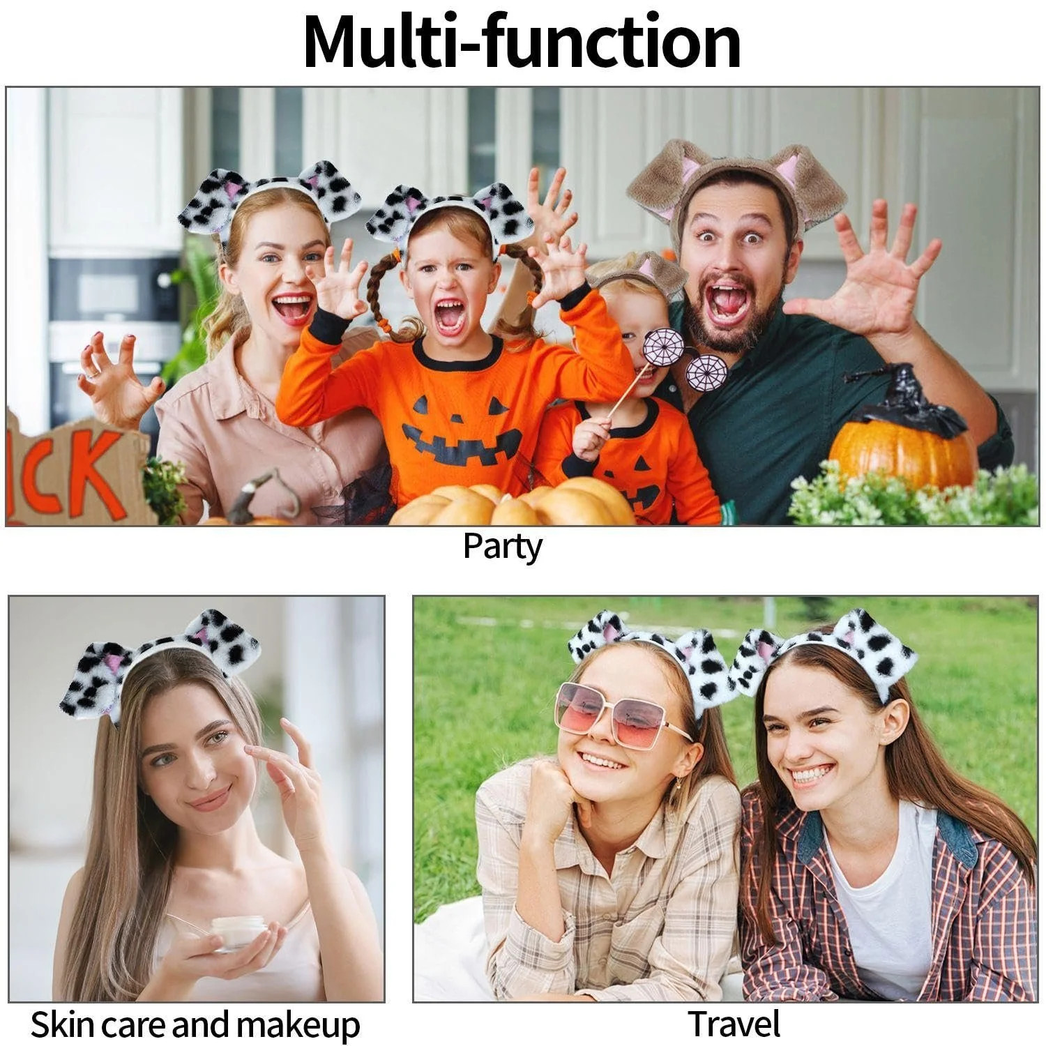 Обруч Вуха собаки Плюшевий, фото №6