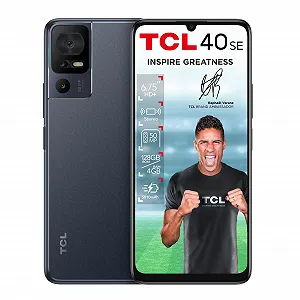 Смартфон TCL 40 Se Dual 128GB 4GB RAM Dark Grey - Фото 1