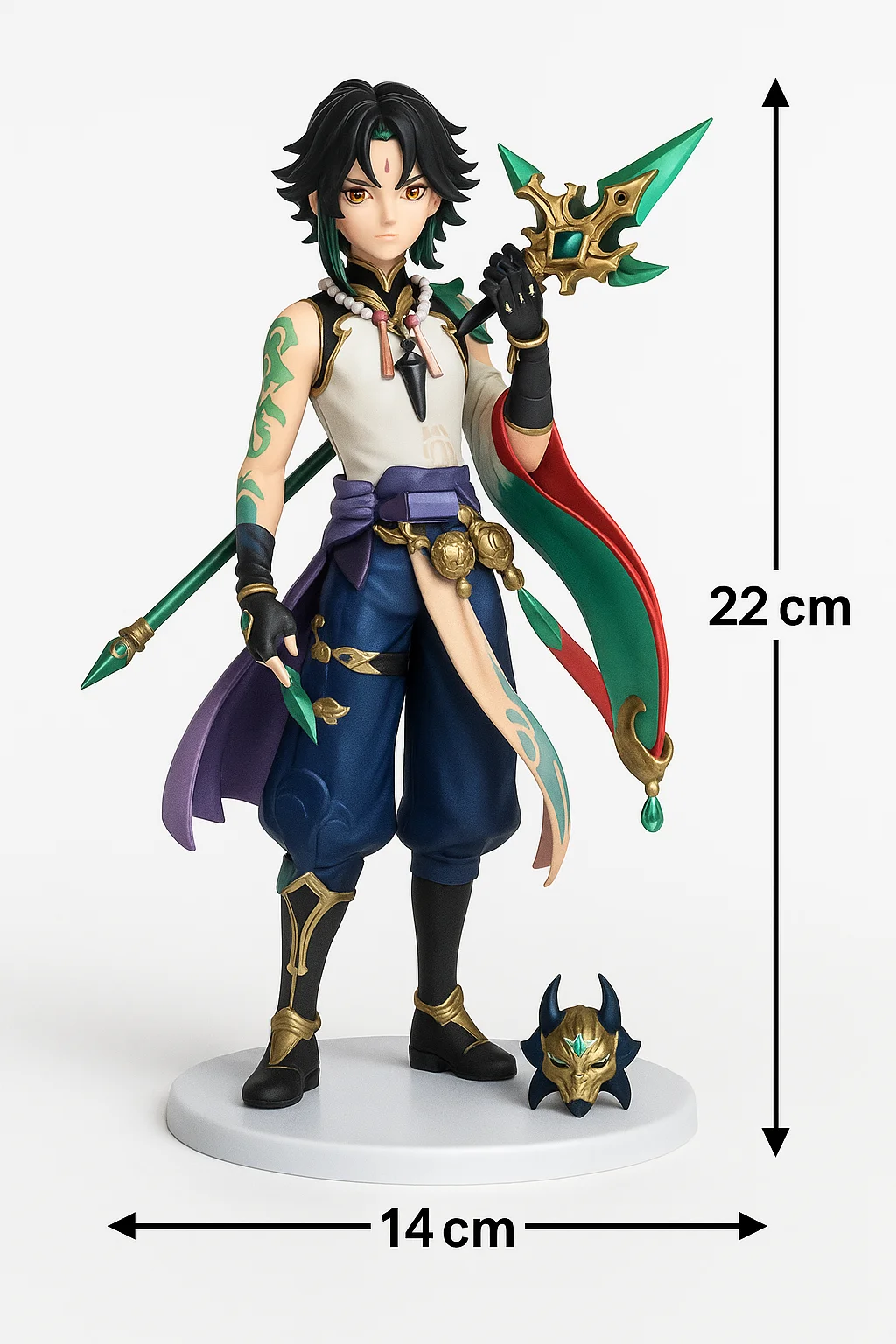 Фигурка Genshin Impact Сяо игрушка в стиле аниме 20 см, фото №3