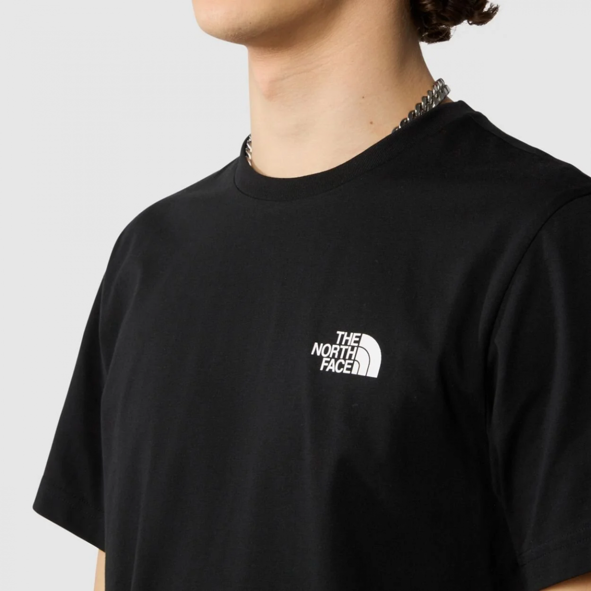 Футболка MEN’S SIMPLE DOME TEE 0A87NGJK31 THE NORTH FACE Чорний L, фото №4