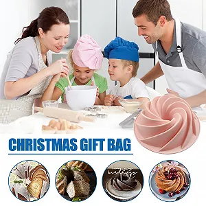 Форма для випічки силіконова маленька вихровий візерунок для десертів DIY-проєкт synthetic.ua - Фото 1