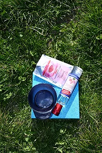 Маска для лица HAYALI Rose с розовой водой, кисточкой и миской, 100% натуральная, 100 г - Фото 1