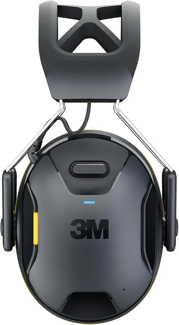 Противошумные наушники 3M WorkTunes Connect 90570E-1 / Bluetooth / До 40 часов работы / Черные, фото №3