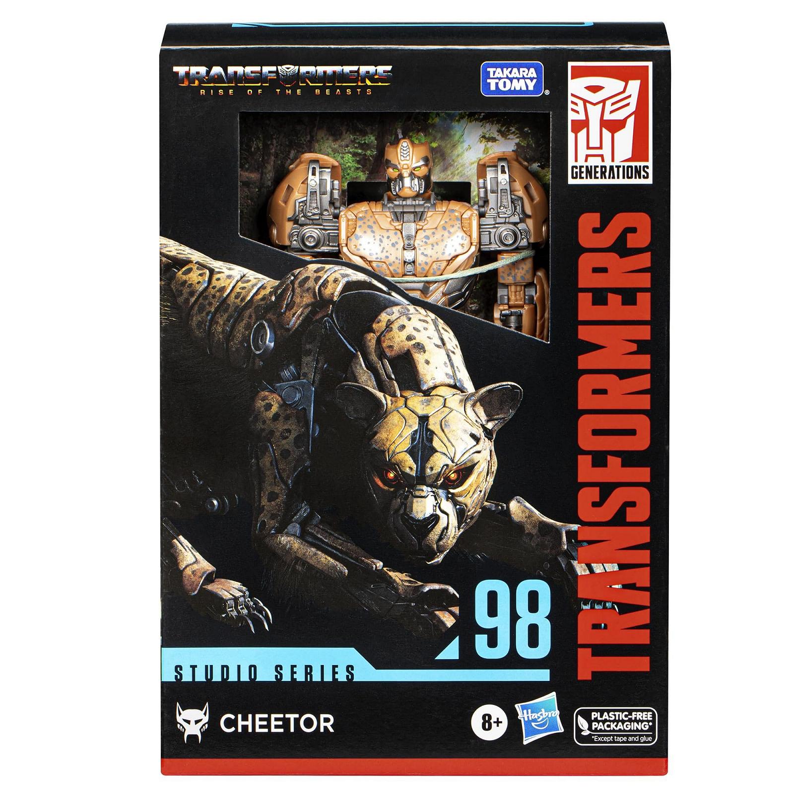 Экшн-фигурка Transformers Cheetor Voyager Class Studio Series 98 Rise of Beasts 16,5 см, фото №4