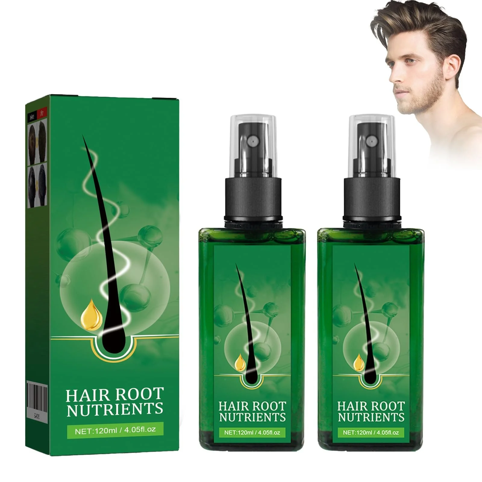 Спрей Dyceittdia Живильний імбирний 2 x Живильні речовини для коренів волосся, Імбирний спрей, 2 x 120 мл, фото №1 Спрей Dyceittdia Живильний імбирний 2 x Живильні речовини для коренів волосся, Імбирний спрей, 2 x 120 мл, фото №1