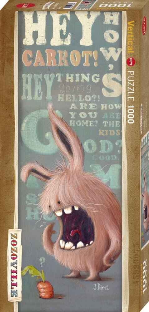 Пазл HEYE Zozoville 29742 1000 деталей Разноцветный, фото №1