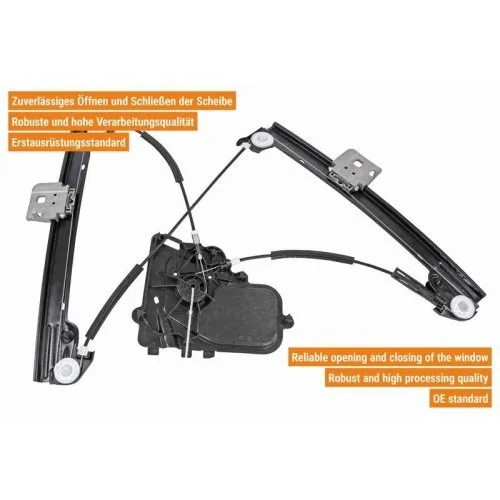 Склопідйомник VAICO V80-0004 Green Mobility Parts для TESLA, передній правий, фото №2 Склопідйомник VAICO V80-0004 Green Mobility Parts для TESLA, передній правий, фото №2