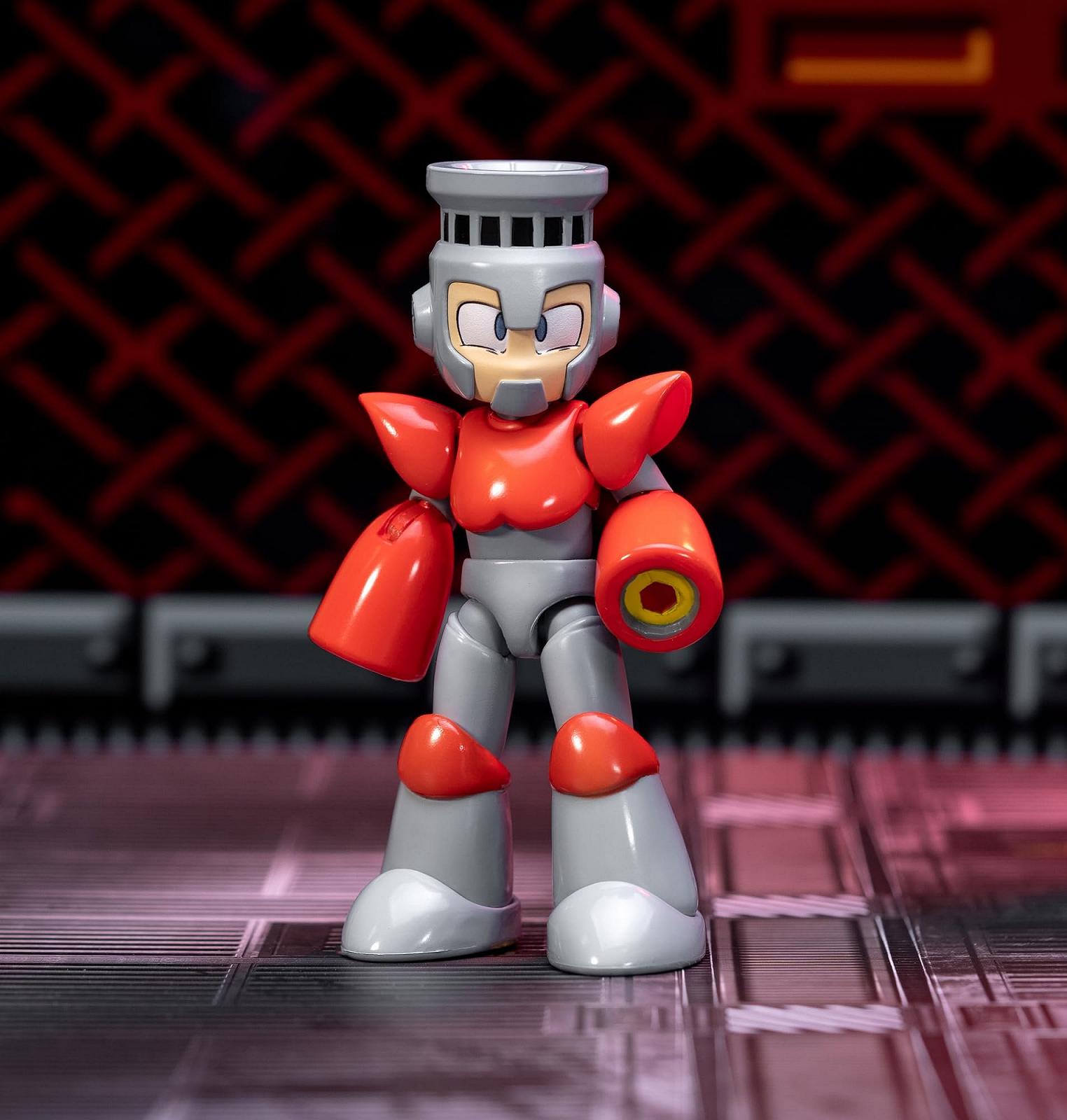 Фігурка Jada Toys Mega Man FIRE Man, 11,5 см - рухома колекційна фігурка з серії відеоігор Megaman з альтернативною головою, руками та аксесуарами, фото №2