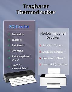 Портативный термопринтер Born4ship P83 A4 Bluetooth 203 DPI цена на synthetic.ua - Фото 1 Портативный термопринтер Born4ship P83 A4 Bluetooth 203 DPI synthetic.ua - Фото 1