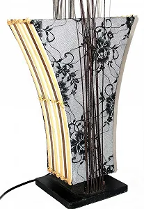 Настільна лампа Flower Design White synthetic.ua - Фото 1