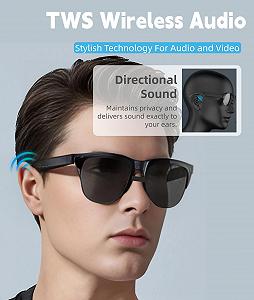 Розумні окуляри для перекладу Bluetooth Сонцезахисні synthetic.ua - Фото 1