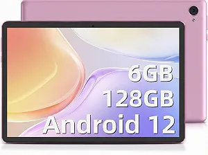 Планшет 10'' OUZRS M30 6/128Gb 8 ядер Android 12 Черно-розовый - Фото 1