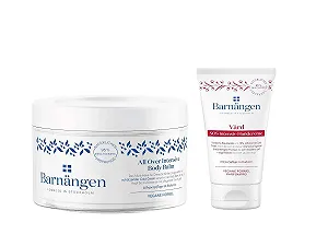 Бальзам для тела Barnängen All Over Intensive 200 мл с Cold Cream и крем для рук Barnängen SOS Vard, 75 мл, для сухой и очень сухой кожи, веганская формула, дерматологически протестировано - Фото 1