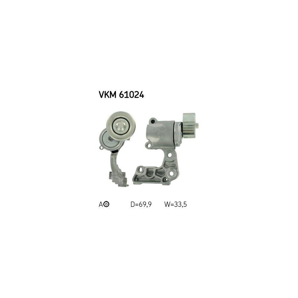 Натяжитель ремня, поликлиновой ремень SKF VKM 61024 для TOYOTA LEXUS TOYOTA (FAW), фото №1 Натяжитель ремня, поликлиновой ремень SKF VKM 61024 для TOYOTA LEXUS TOYOTA (FAW), фото №1