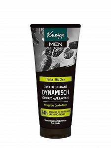 Гель для душа 3-в-1 Kneipp MEN Dynamic С экстрактами бобов тонка и органического чиа 6 x 200 мл synthetic.ua - Фото 1