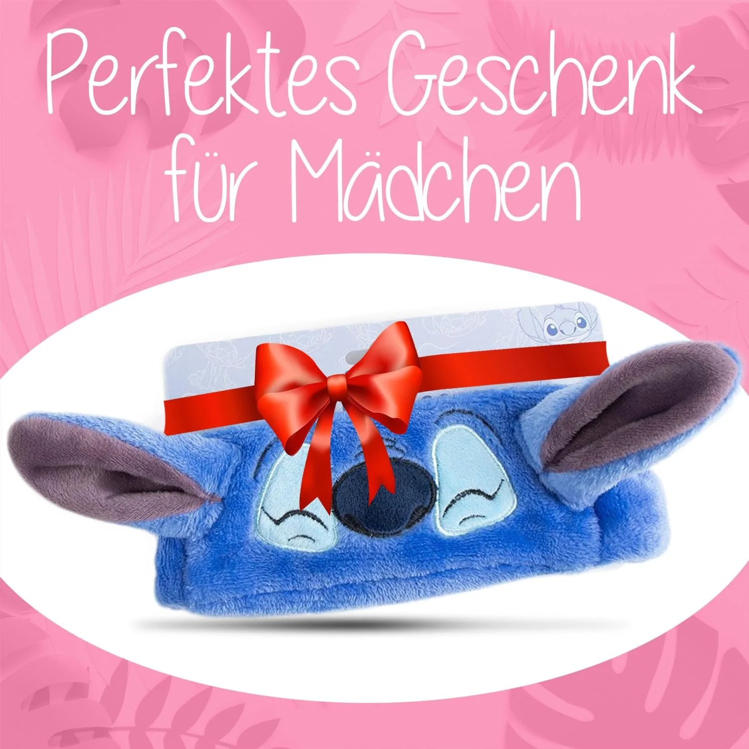 Пов'язка на голову з вушками Stitch М'яка, фото №5