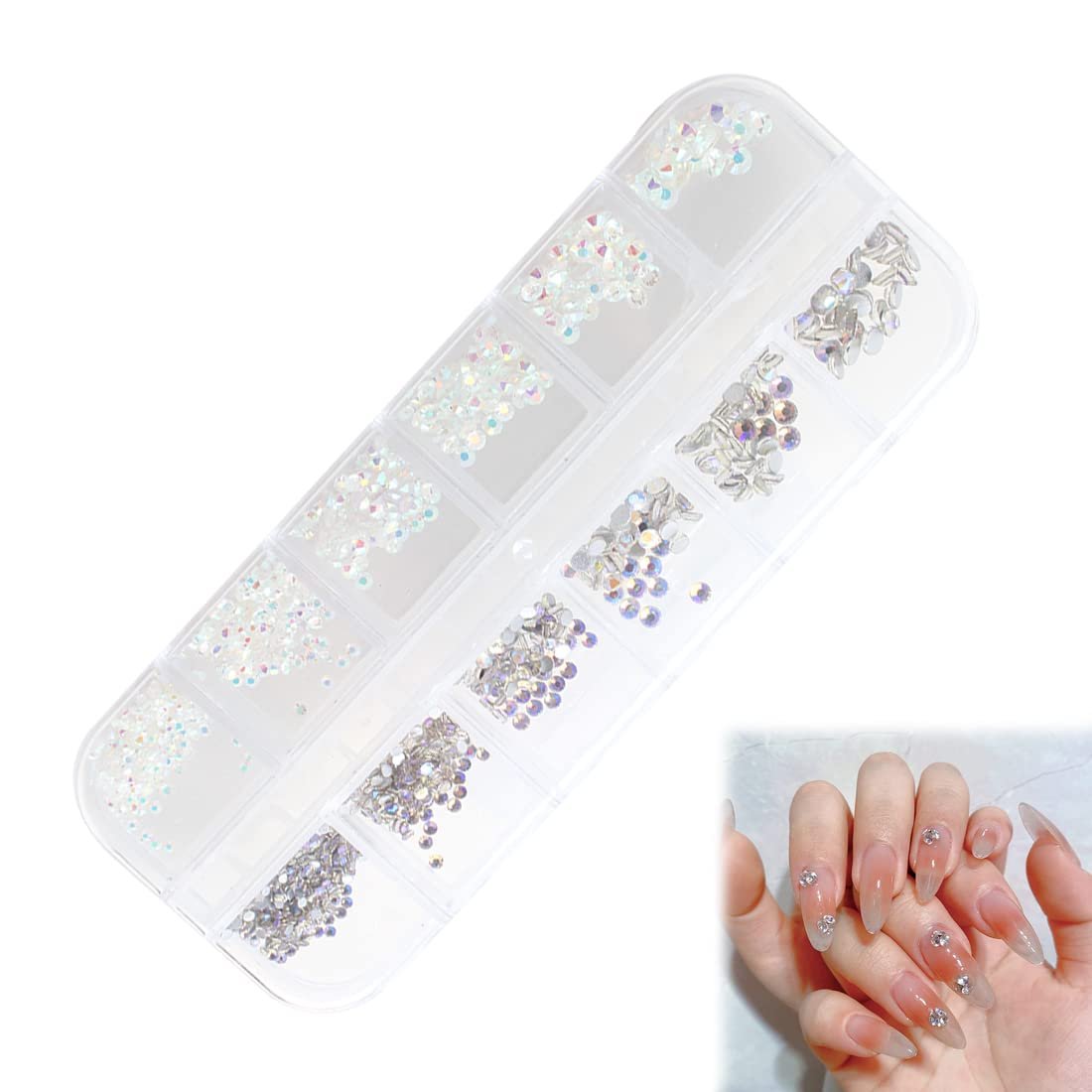 Декоративные Бриллианты Звезда Бриллиант+Звездопад 4 мм, 6 мм, 8 мм, 10 мм, 12 мм, 16 мм, фото №7