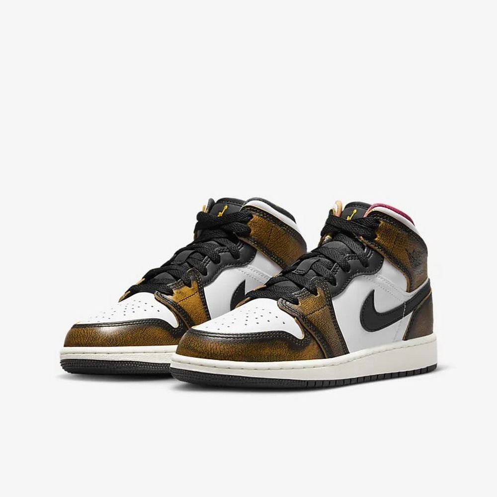 Кросівки JORDAN AIR 1 MID SE (GS) 38.5, фото №2