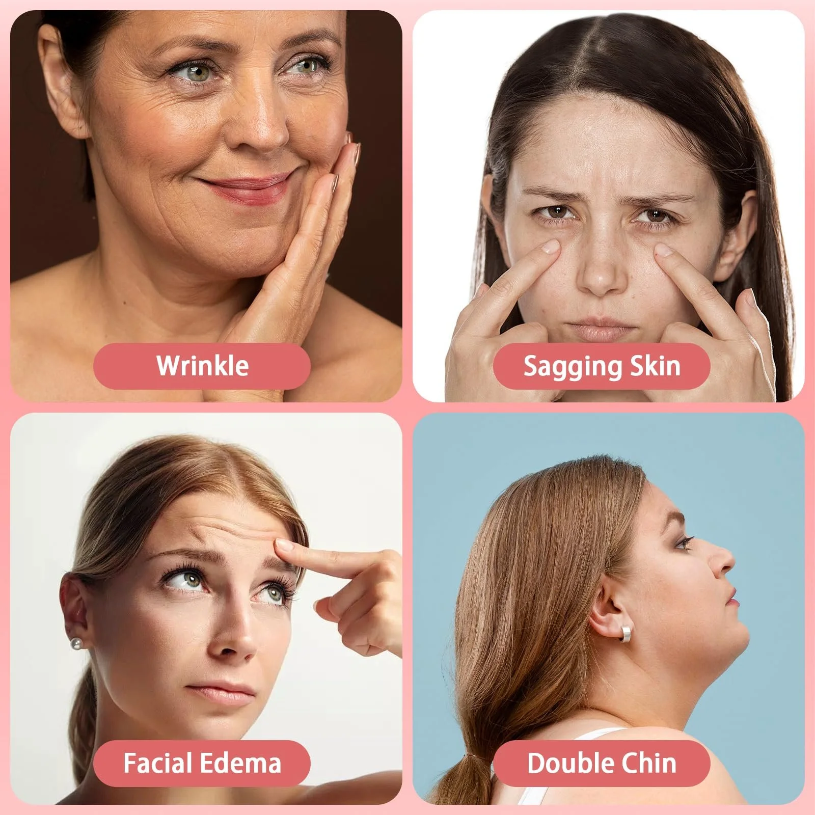 Стрічки для підтяжки обличчя Gjinxi Наліпка для підтяжки обличчя Невидима V-подібна (120 штук в упаковці), фото №8