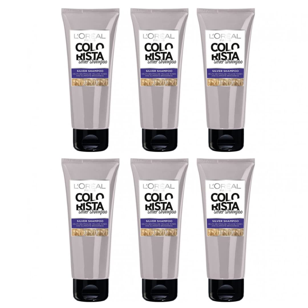 Шампунь L'Oréal Paris Colorista Срібний Фіолетова формула 200 мл (упаковка з 6), фото №1