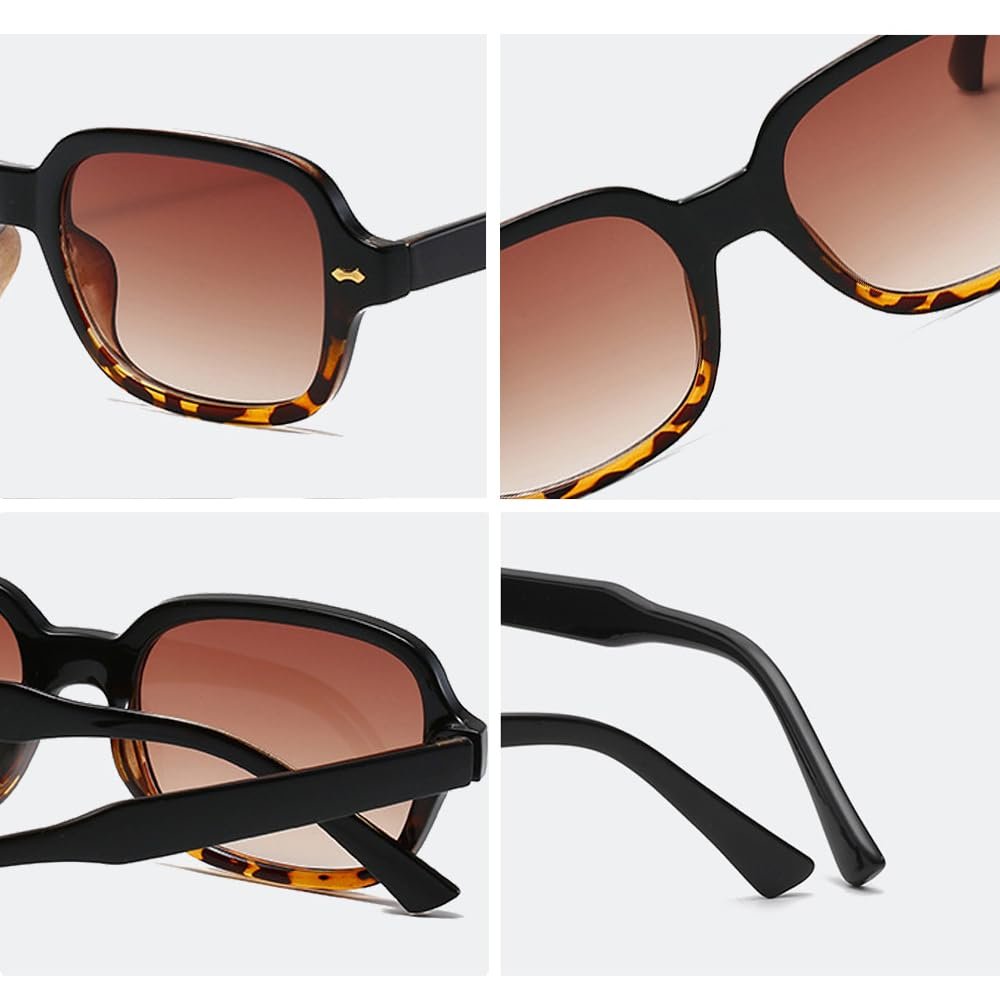 Жіночі Поляризовані Сонцезахисні окуляри Ретро Прямокутна оправа Shadow, фото №4 Жіночі Поляризовані Сонцезахисні окуляри Ретро Прямокутна оправа Shadow, фото №4