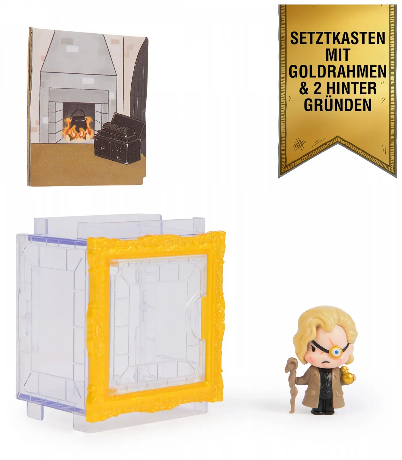 Колекційна фігурка-сюрприз Harry Potter Micro Magical Moments у демонстраційній коробці (The Goblet of Fire) 3,8 см, фото №3