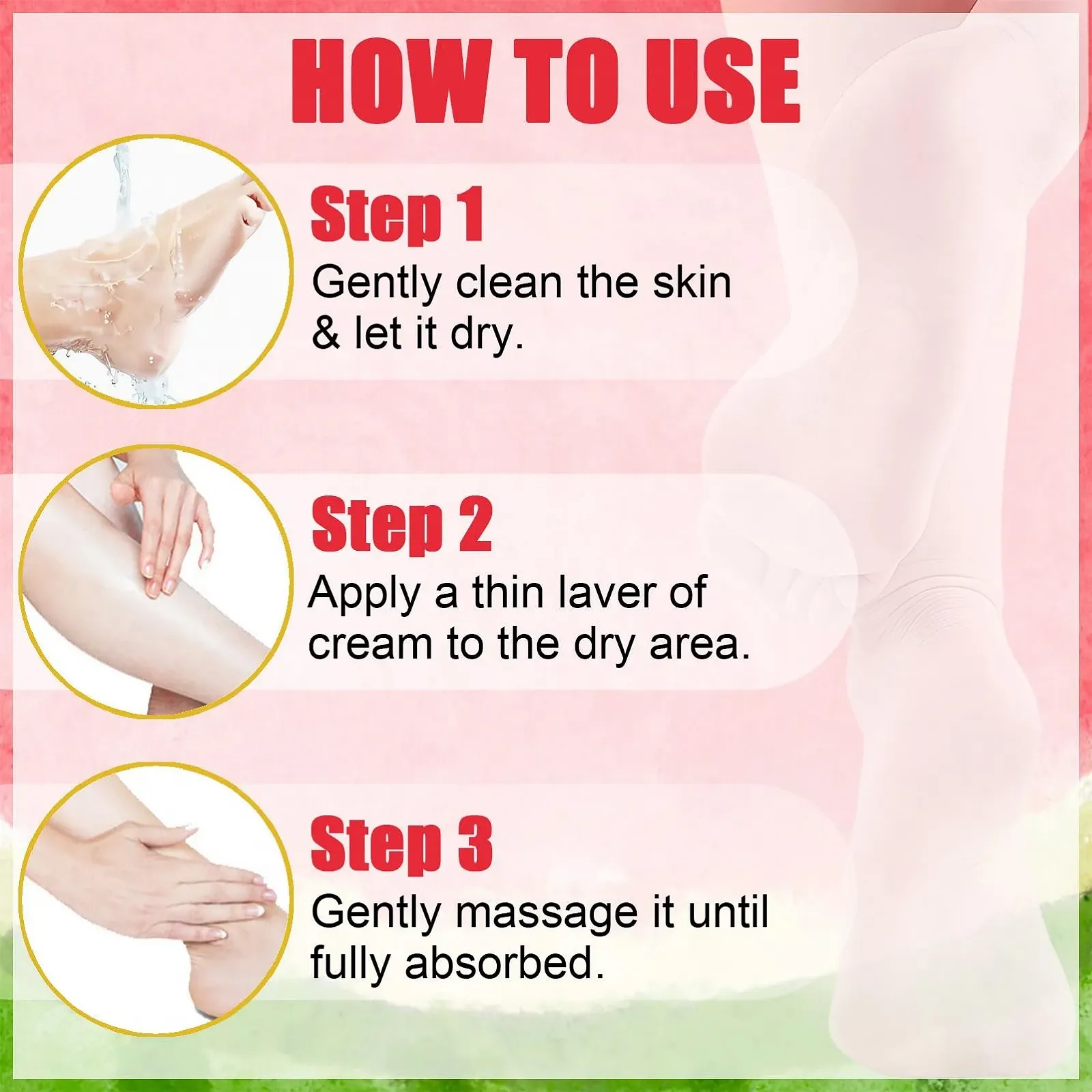 Увлажняющий крем для ног Watermelon от мозолей стик 1.41 унции (40 г), фото №7