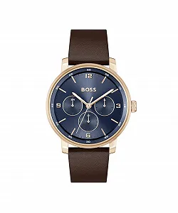 Часы кварцевые BOSS Multi циферблат коллекция Contender - Фото 1