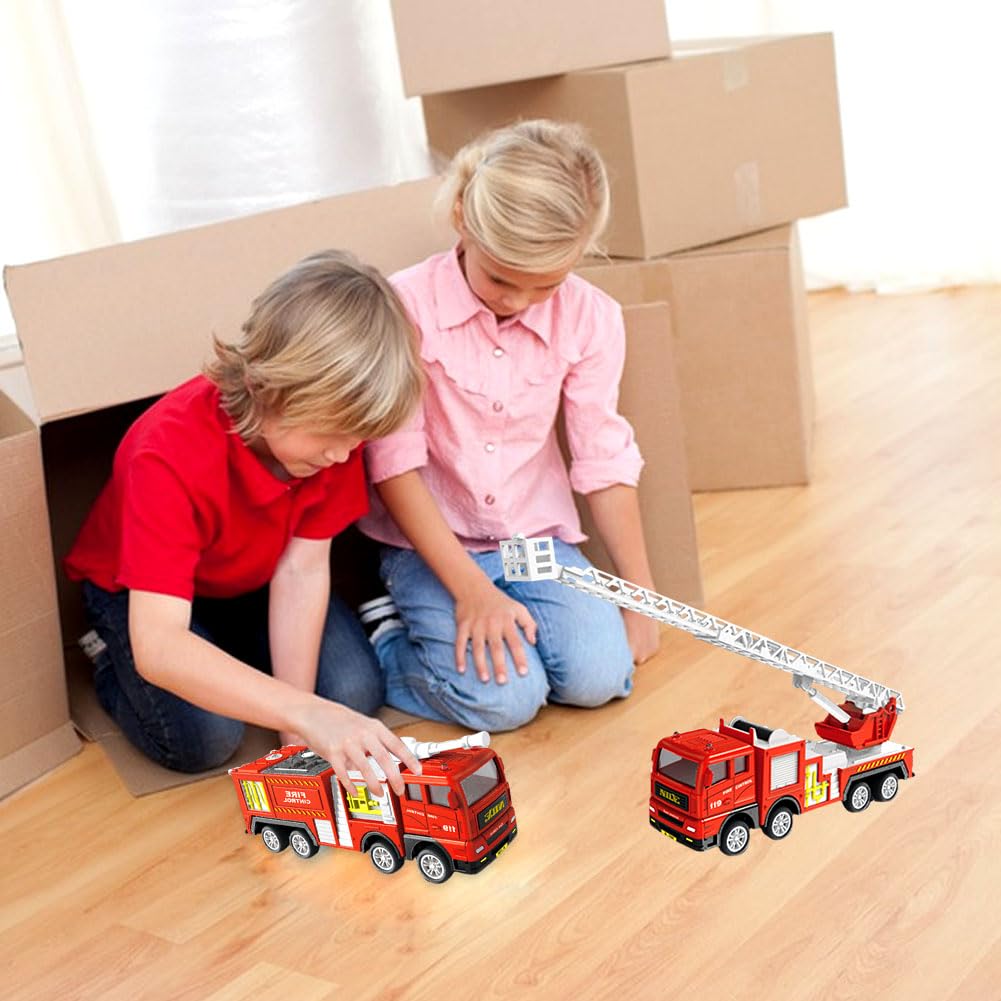 Игрушка KedidO Fire Engine большой большой красный, фото №8