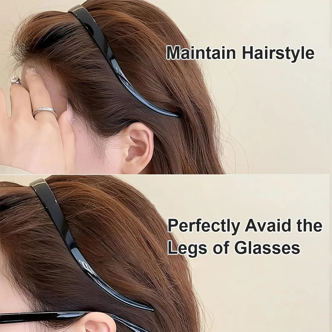 Набір з 3 обручів на голову для жінок, фото №5