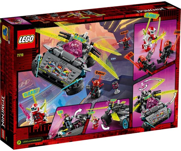 Конструктор LEGO NINJAGO Тюнингованный ниндзямобиль (71710), фото №10