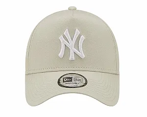 Бейсболка New Era MLB New York Yankees Colour Essential 9Forty E-Frame Snapback Stone synthetic.ua - Фото 1