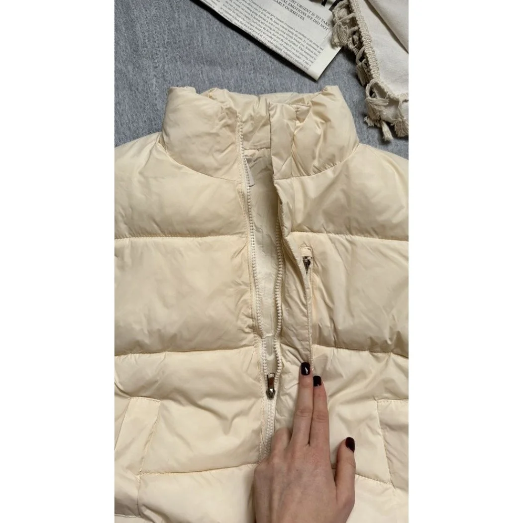 Жилетка дитяча демісезон від 100 до 150 см на бличкавці, чорна та біла жилет весна/осінь, фото №12