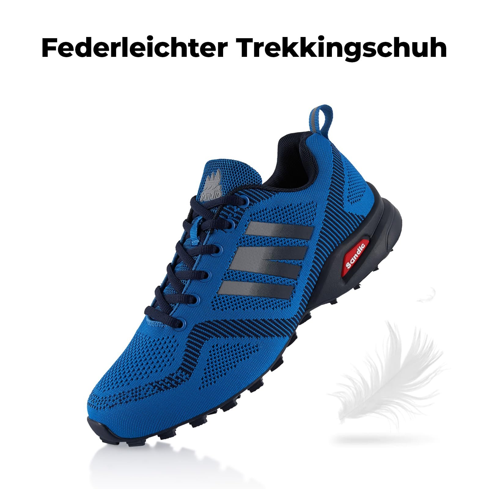 Кросівки Fusskleidung® для хайкінгу для жінок та чоловіків, зручні кросівки для трейлраннінгу та трекінгу, фото №3 Кросівки Fusskleidung® для хайкінгу для жінок та чоловіків, зручні кросівки для трейлраннінгу та трекінгу, фото №3