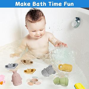 Набор игрушек для ванны 15 шт. synthetic.ua - Фото 1