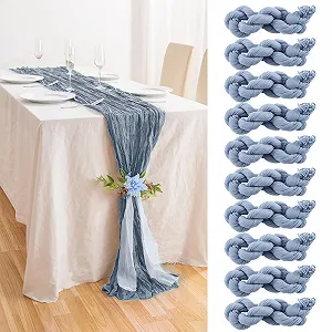 Купити Ранер Pack of 10 Cheesecloth 90 x 300 см Mist Blue - Фото 1 Ранер Pack of 10 Cheesecloth 90 x 300 см Mist Blue - Фото 1