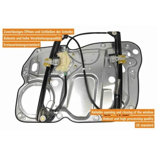 Склопідйомник VAICO V10-9837 SEAT SKODA VW VAG, фото №2