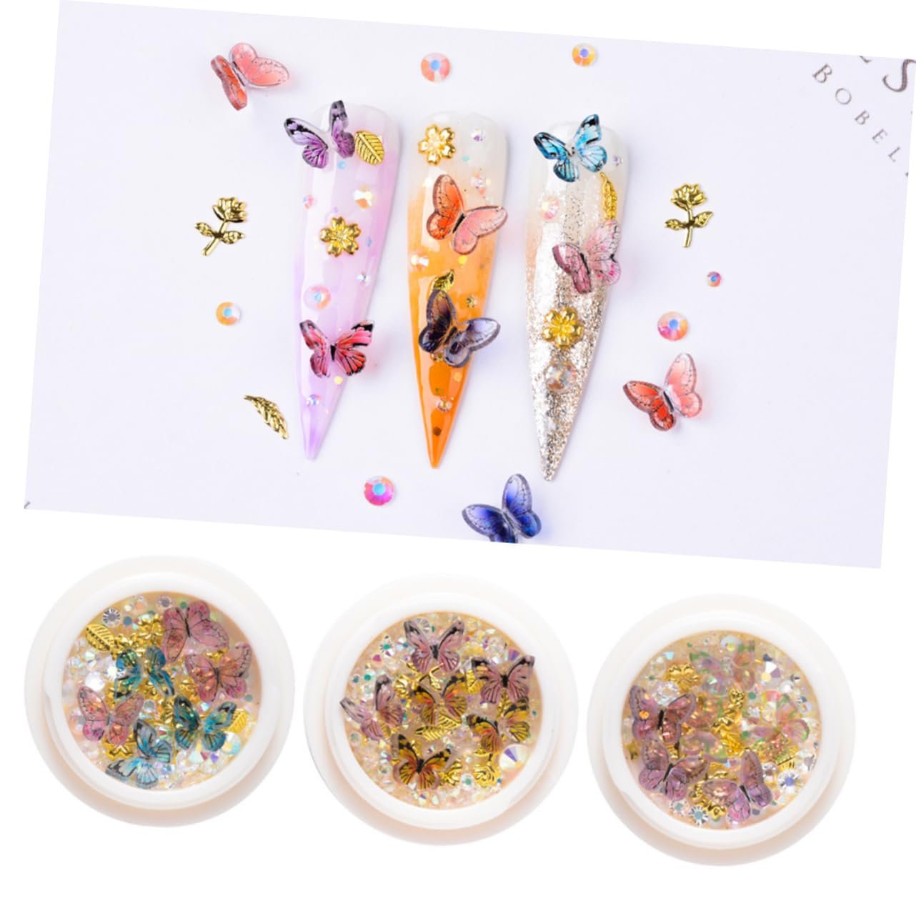 Украшения для ногтей Healeved Блестки-пайетки 6 коробок Украшения для маникюра Аксессуары для украшения ногтей, фото №2 Украшения для ногтей Healeved Блестки-пайетки 6 коробок Украшения для маникюра Аксессуары для украшения ногтей, фото №2
