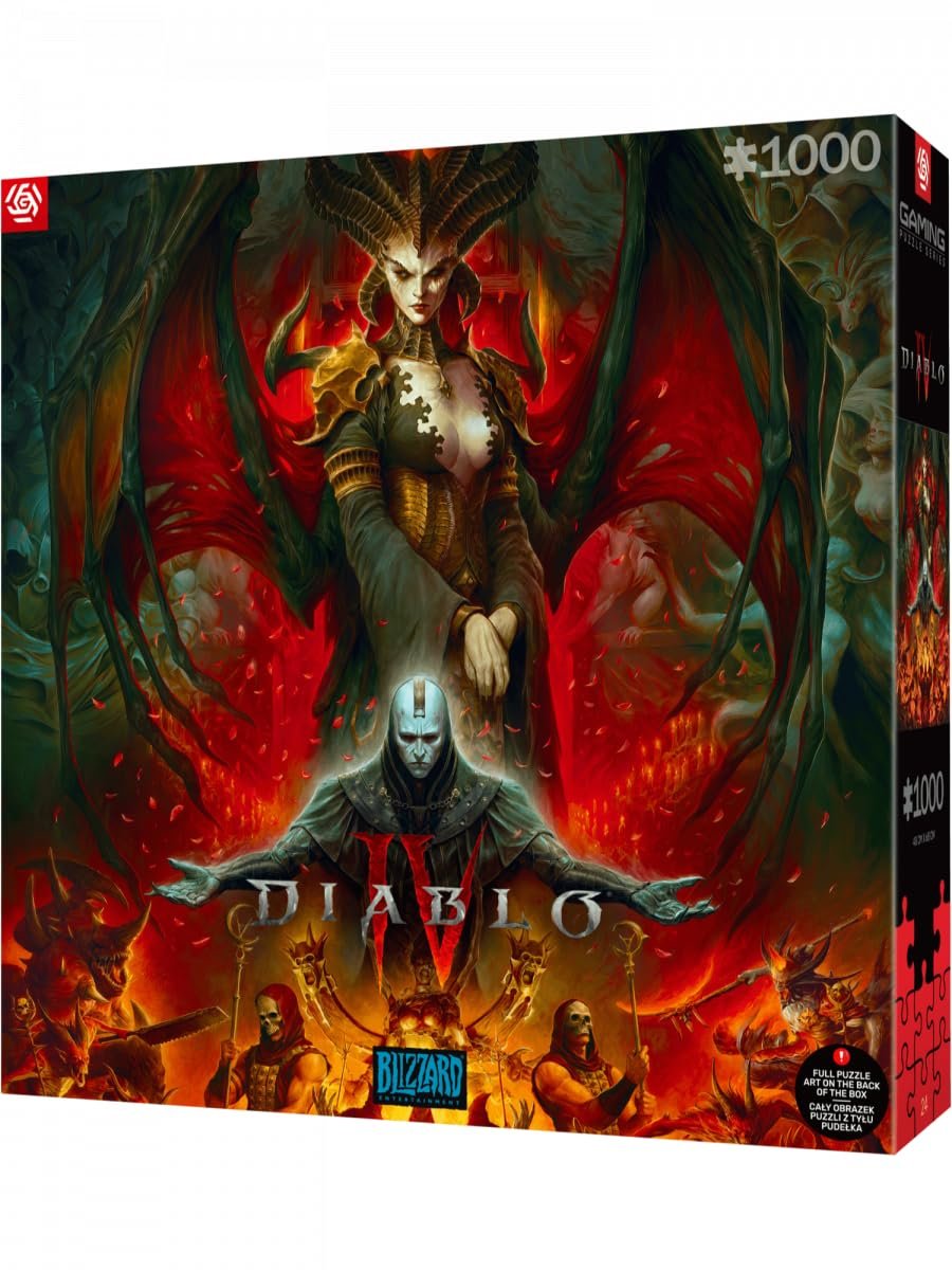 Пазл Good Loot Gaming Diablo IV Лилит, 1000 элементов, Эффект холста, фото №1