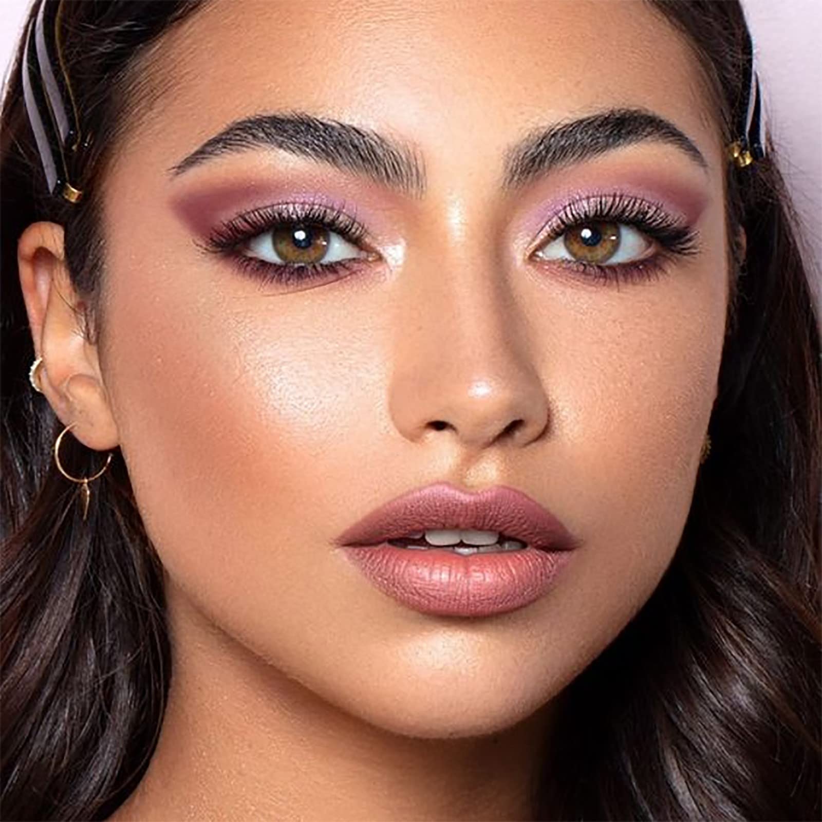 Трафарети для брів Perfect Beginners Водостійкий пензлик для брів Олівець для брів з довгим кінцем Набір для фарбування брів Середньо-коричневий (B, One Size), фото №2