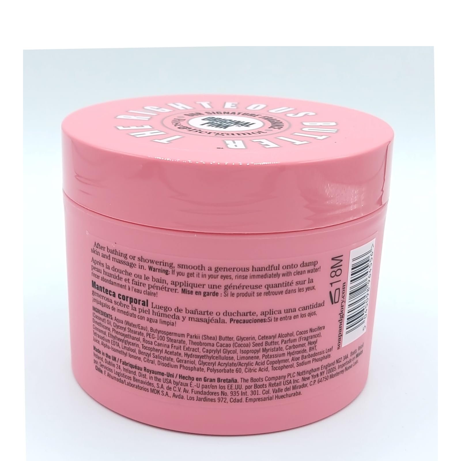 Набір для тіла Soap and Glory Clean on Me та Righteous Body Butter гель для душу та крем-масло для тіла, фото №4 Набір для тіла Soap and Glory Clean on Me та Righteous Body Butter гель для душу та крем-масло для тіла, фото №4